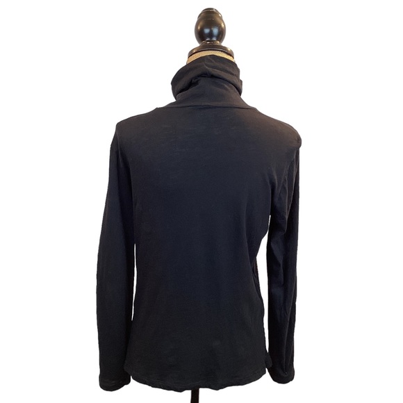 Madewell Black Pure Cotton Turtleneck - Picture 3 of 9